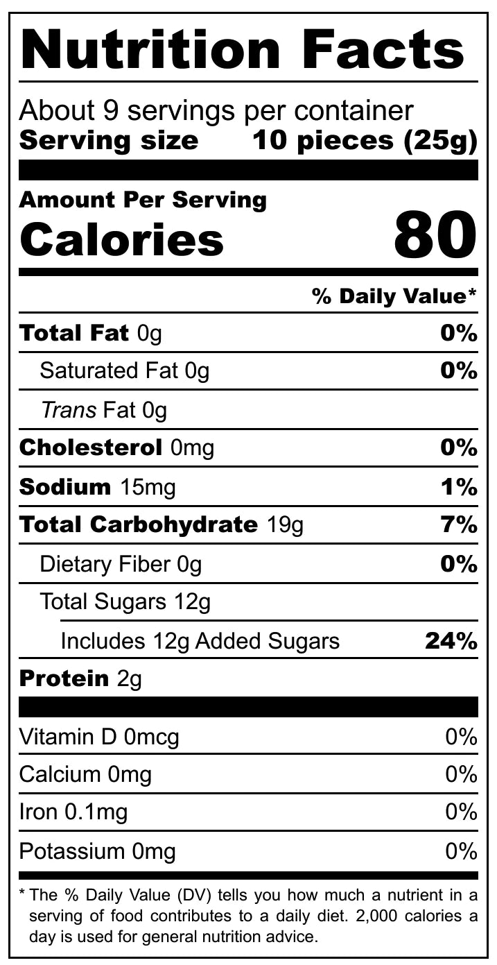 Noms Hawaii Gummy Bears